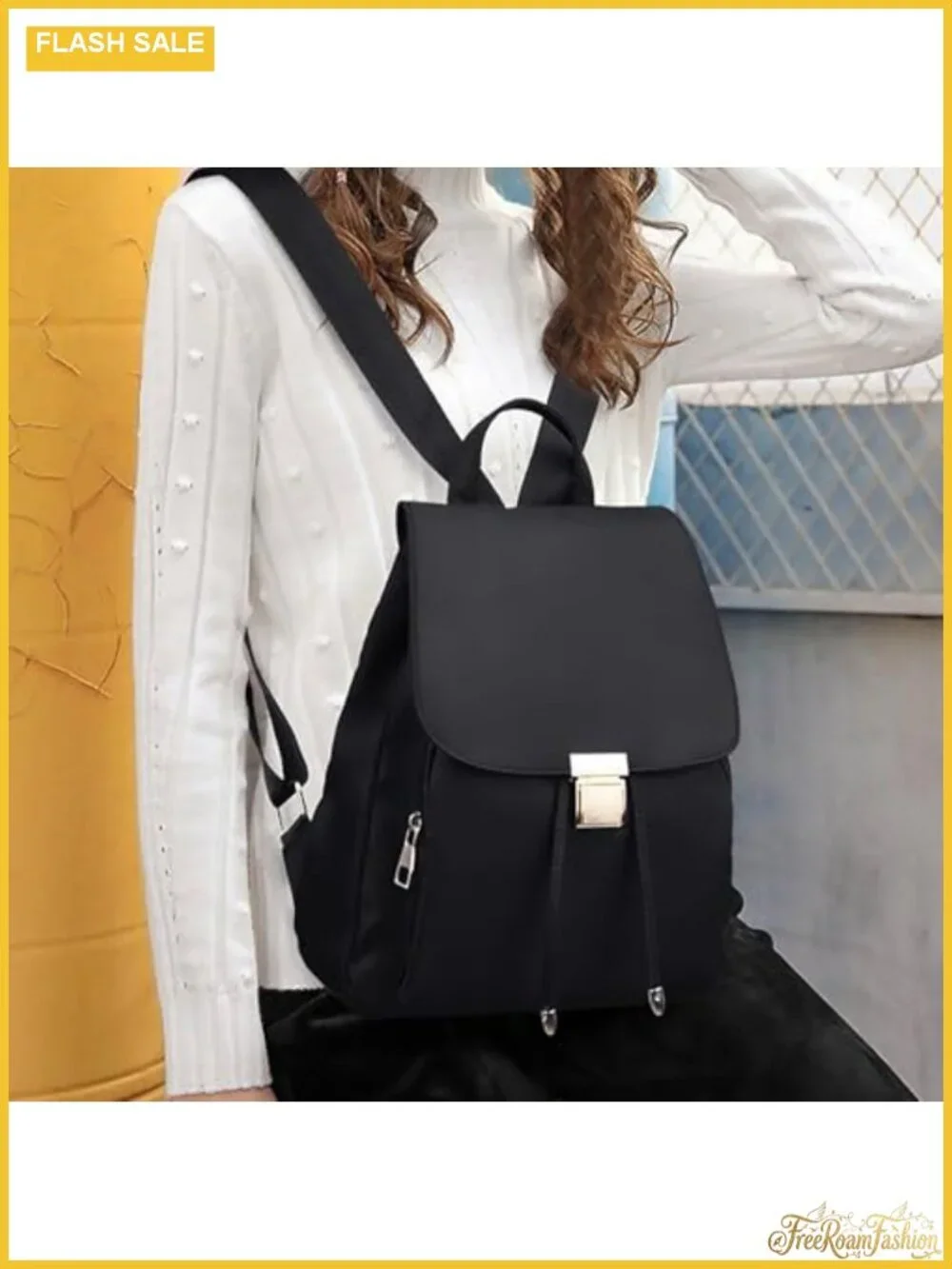 Women's Nylon Mini Backpack Purse Lightweight Travel Daypack